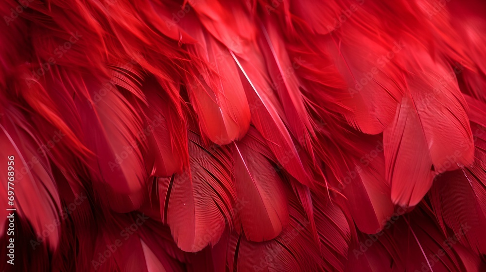 Wallpaper or background of red feathers Wallpaper or background of red feathers