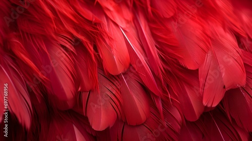 Wallpaper or background of red feathers