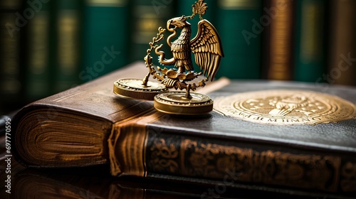 Constitution of the United Mexican States, at the lawyer background