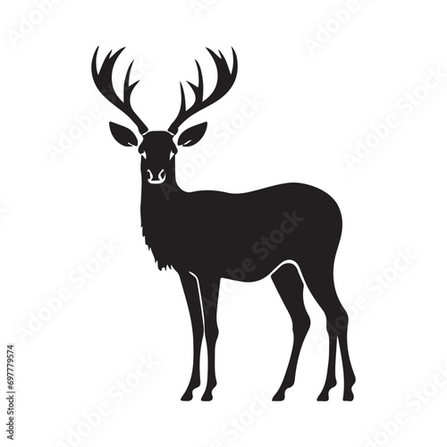 deer silhouette vector