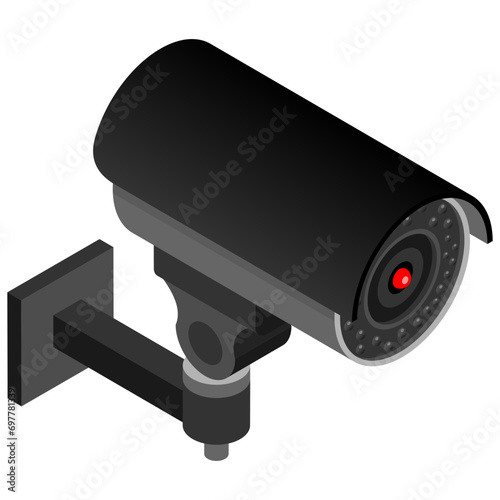 Isometric Security Camera