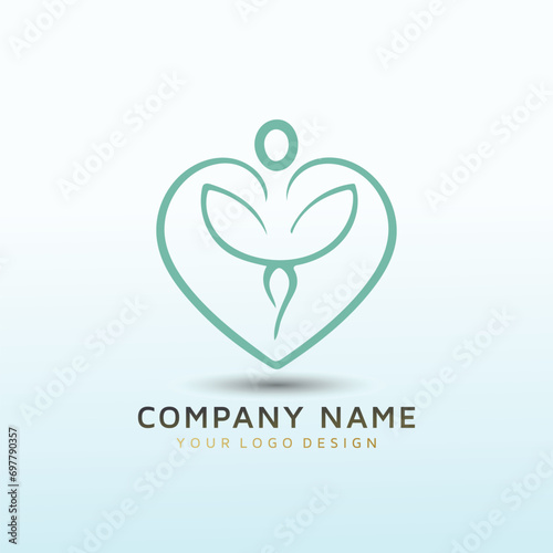 A simple but sophisticated logo for the evolving therapists