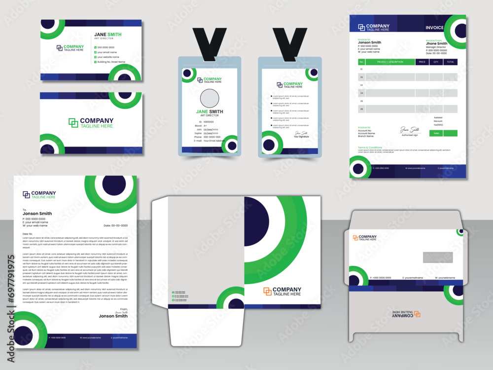 office stationery design for your business. office stationery design for your business.