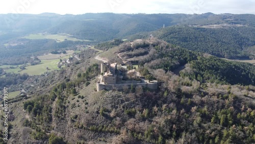 Drone video of the Castellvell in Solsona photo