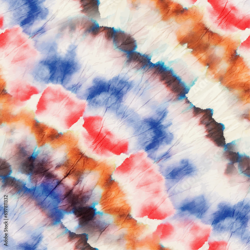 Tie Dye Swirl Vector. Tie Dye Swirl Circle. Circle Tie Dye Print. Spiral Brown Circle. Blue Grey Print. Blue Spiral Tye Dye. Abstract Dyed Tiedye. Brown Curve Background. Vector Red Paint Pattern