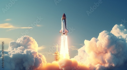 space shuttle launch