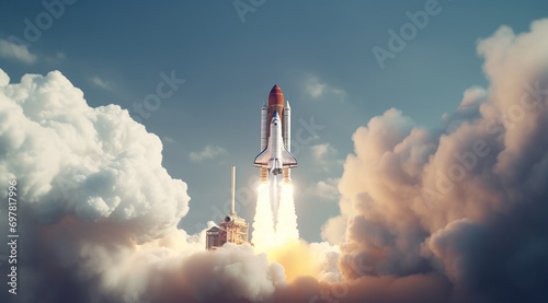 space shuttle launch