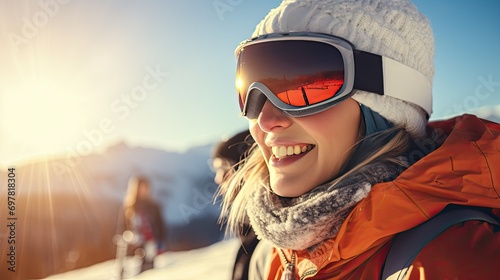 person in ski resort © Vasili