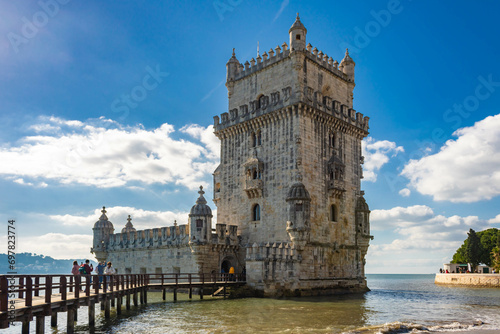 Belém Tower officially the Tower of Saint Vincent,  a 16th-century fortification located in Lisbon, Portugal