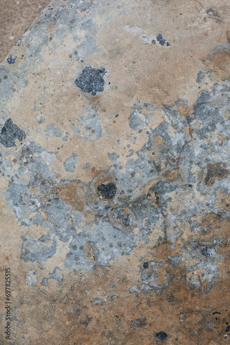 Concrete wall texture  peeling stone
