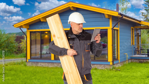 Man builder. Construction c...