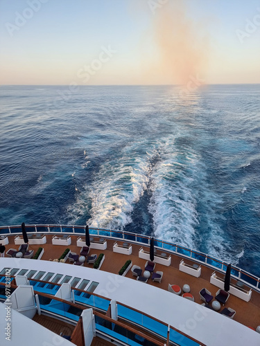 cruise ship in the sea photo