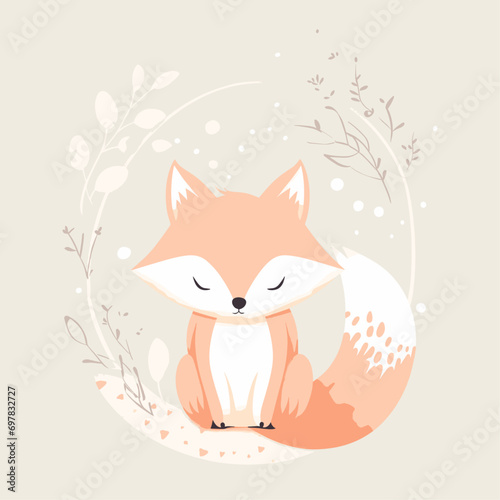 Cute fox