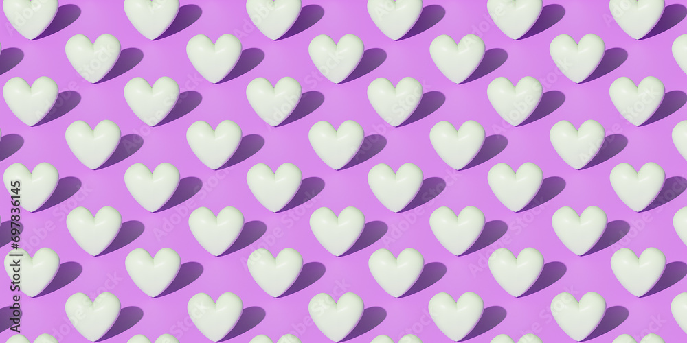 Love 3d heart set, color hearts. Happy Valentines Day - Love you label, 3d love banner. Pattern with heart. Love 3d heart set, color hearts. Happy Valentines Day - Love you label, 3d love banner. Pattern with heart.