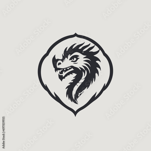 Dragon Logo EPS Format Design Very Coo