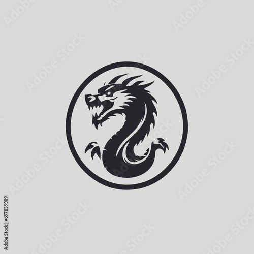 Dragon Logo EPS Format Design Very Coo