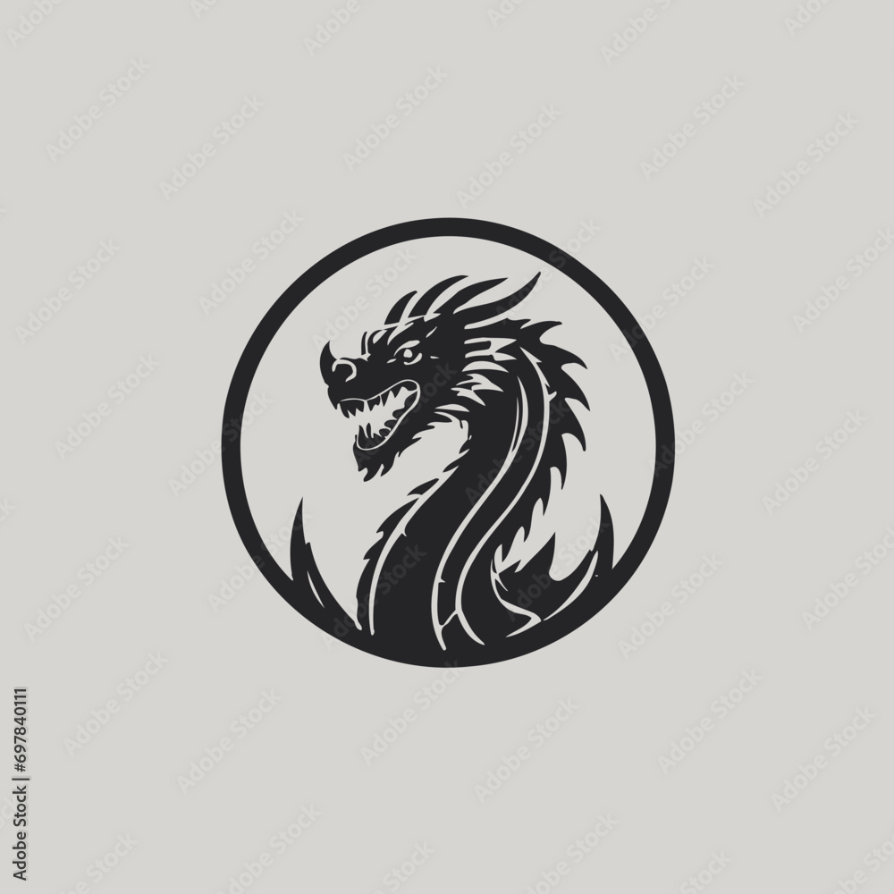 Dragon Logo EPS Format Design Very Coo Dragon Logo EPS Format Design Very Coo