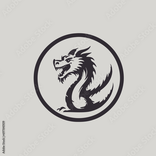 Dragon Logo EPS Format Design Very Coo