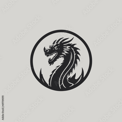 Dragon Logo EPS Format Design Very Coo