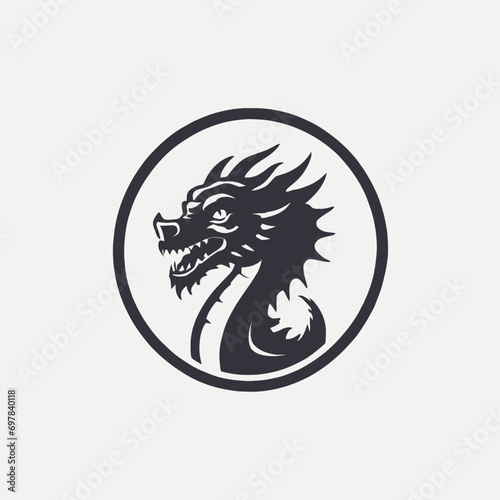 Dragon Logo EPS Format Design Very Coo