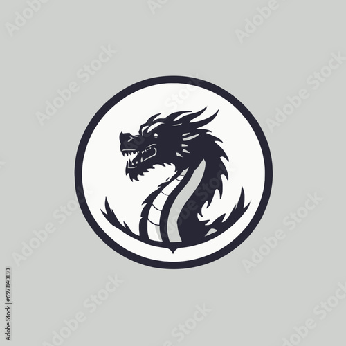 Dragon Logo EPS Format Design Very Coo