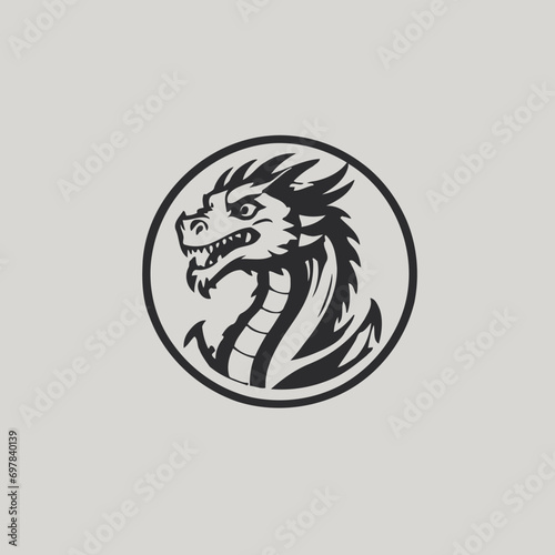 Dragon Logo EPS Format Design Very Coo