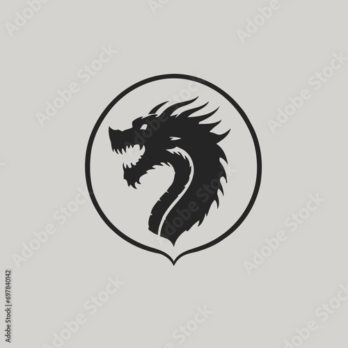 Dragon Logo EPS Format Design Very Coo