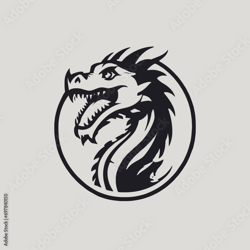 Dragon Logo EPS Format Design Very Coo