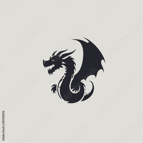 Dragon Logo EPS Format Design Very Coo