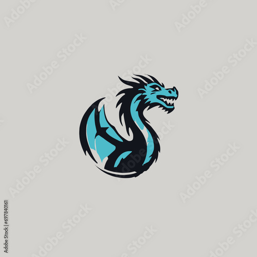 Dragon Logo EPS Format Design Very Coo
