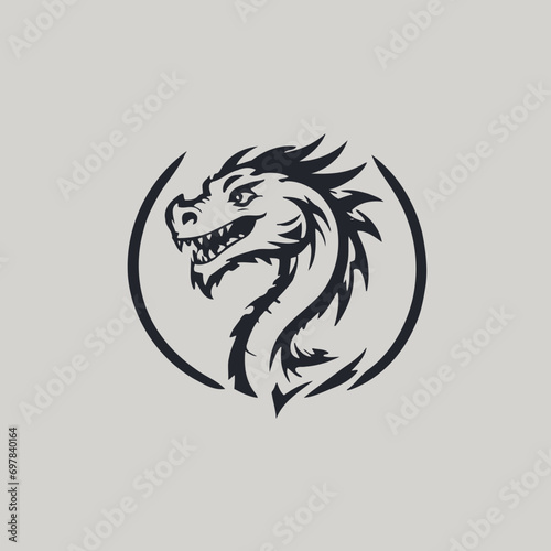 Dragon Logo EPS Format Design Very Coo