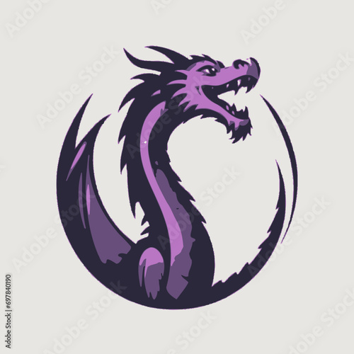 Dragon Logo EPS Format Design Very Coo