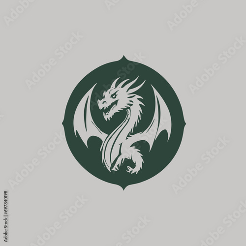 Dragon Logo EPS Format Design Very Coo