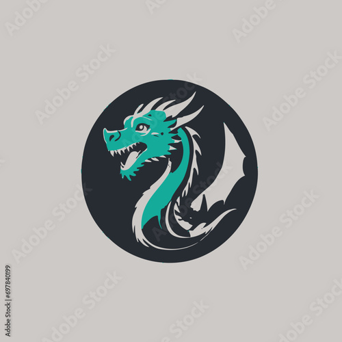 Dragon Logo EPS Format Design Very Coo
