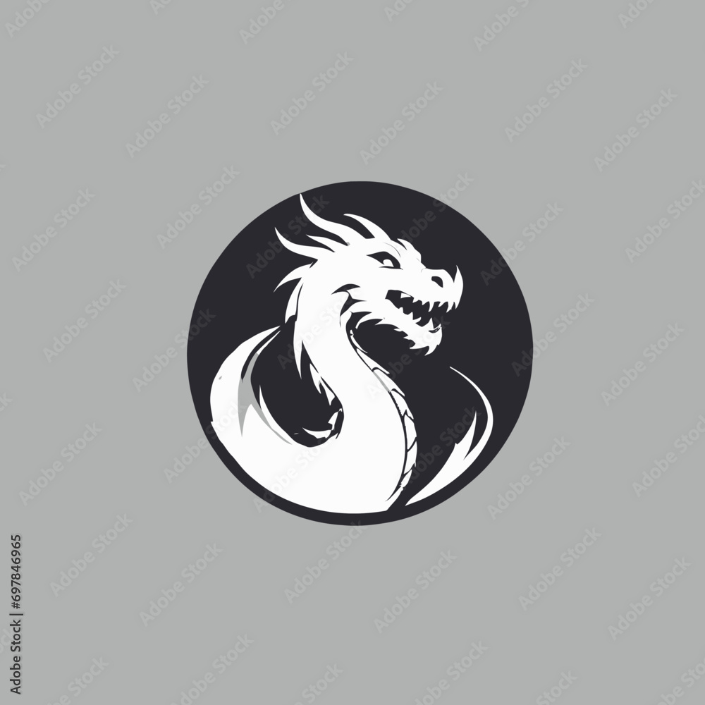 Dragon Logo EPS Format Design Very Cool Dragon Logo EPS Format Design Very Cool