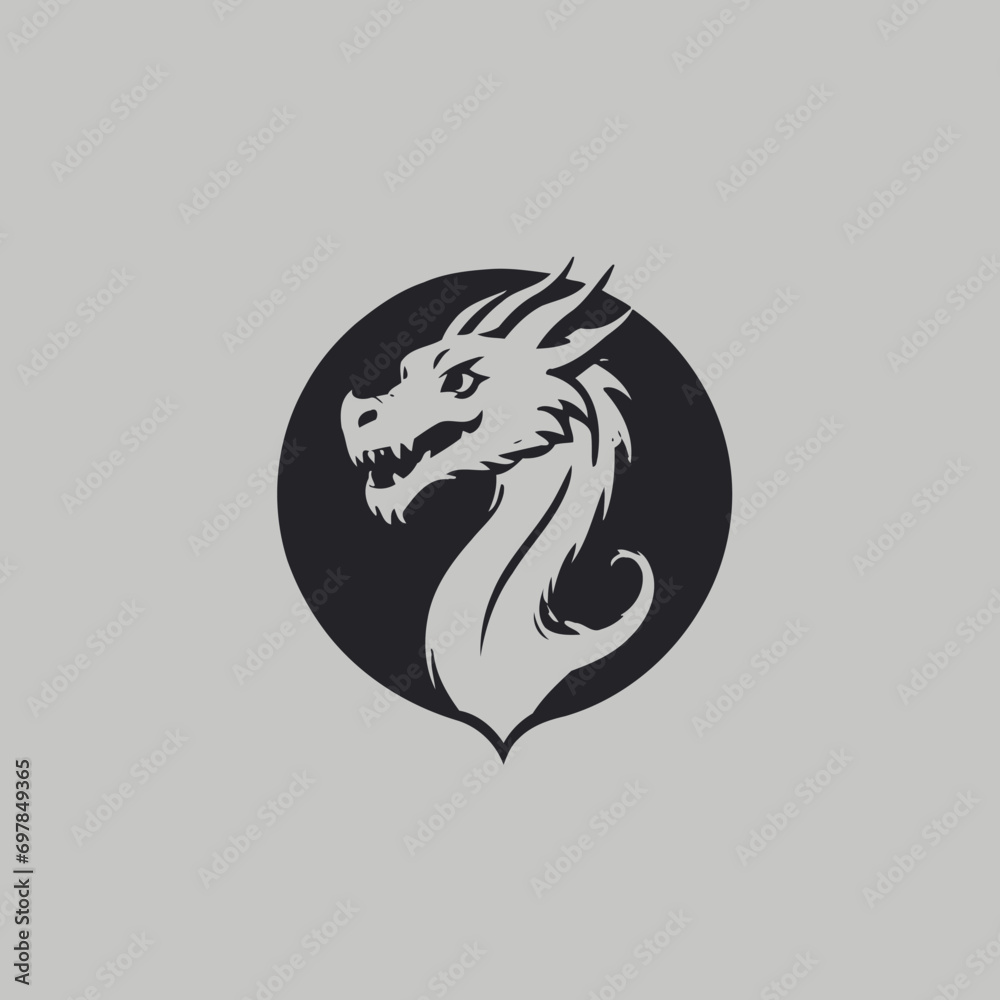 Dragon Logo EPS Format Design Very Cool Dragon Logo EPS Format Design Very Cool