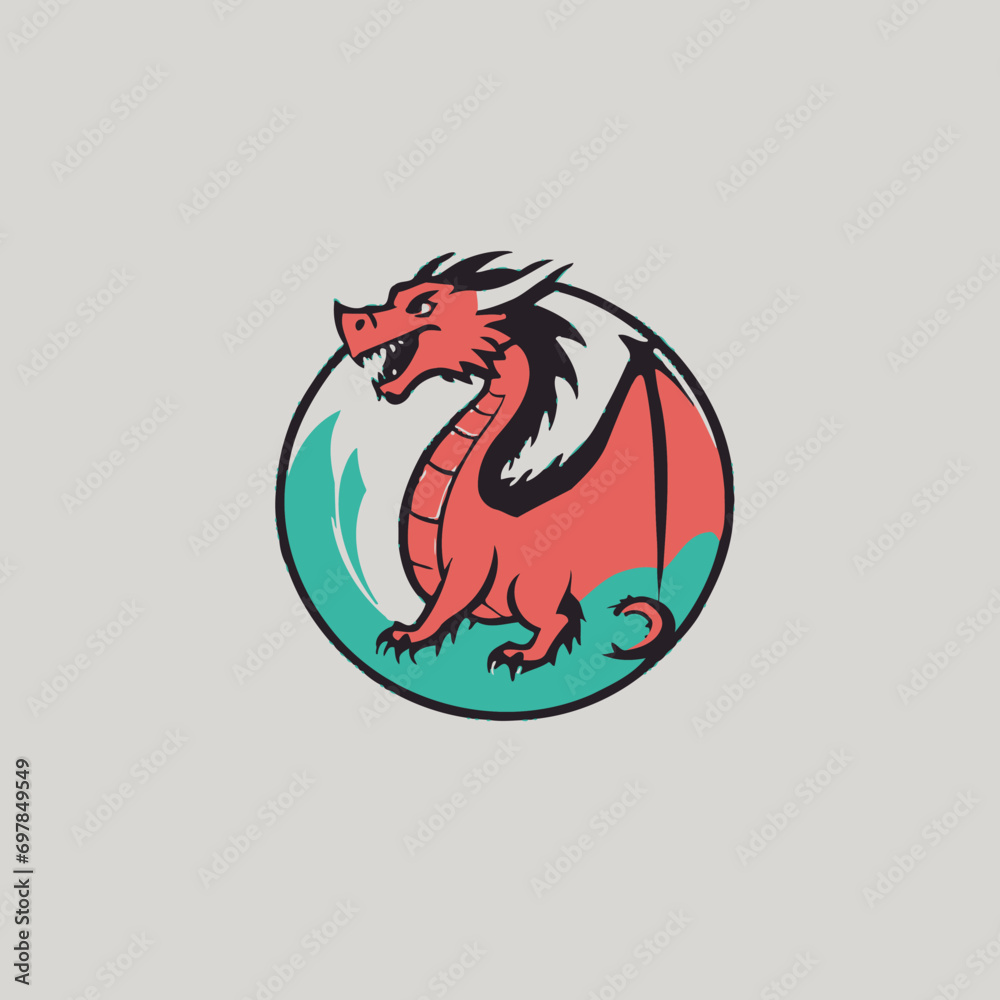 Dragon Logo EPS Format Design Very Cool Dragon Logo EPS Format Design Very Cool
