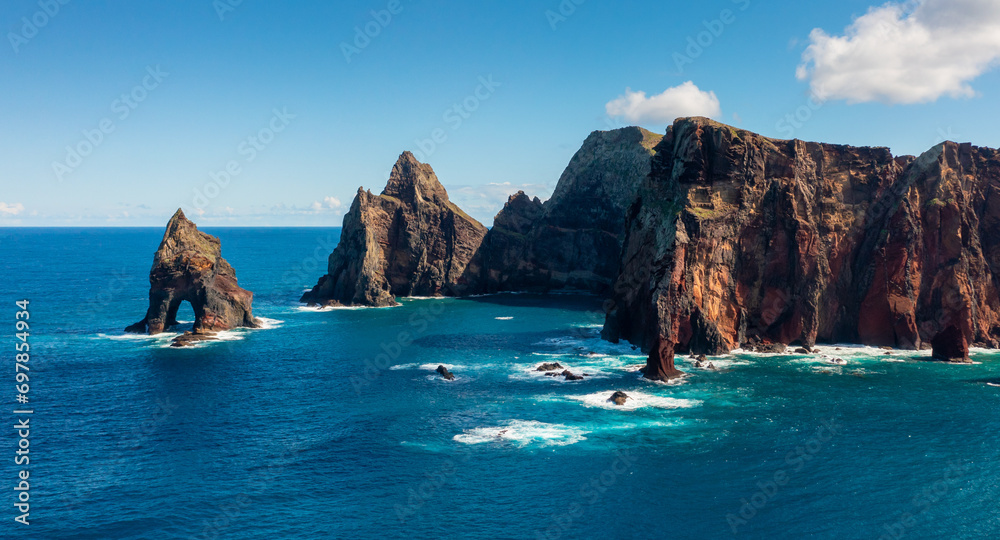 Landscape with Ponta de Sao Lourenco, Madeira Island, Portugal