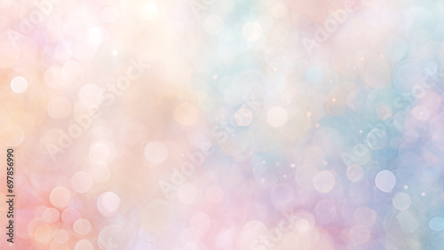 Soft and Simple Background with Dappled Pastel Colors and Soft Focus
