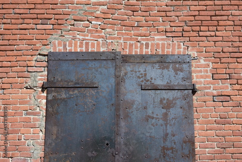 Old Steel Doors