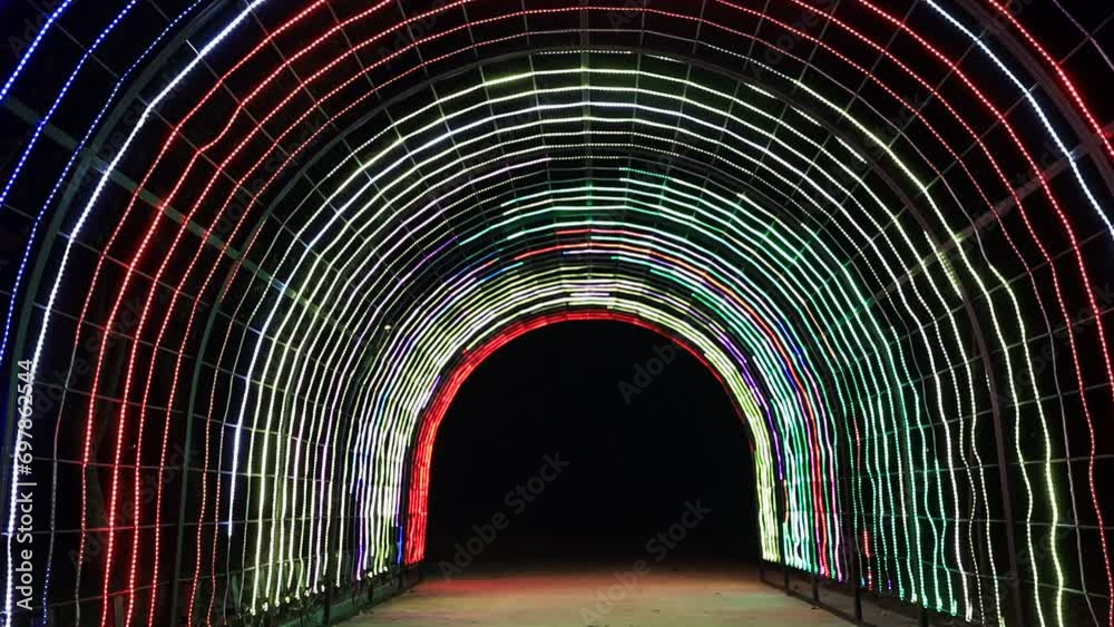 Túnel de luz. 