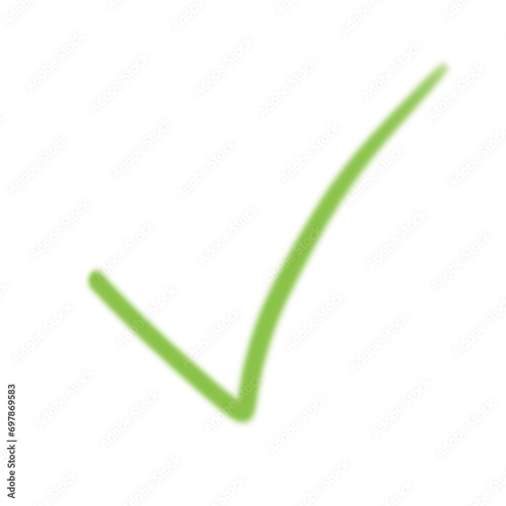 hand write green check mark png transparent background element hand write green check mark png transparent background element