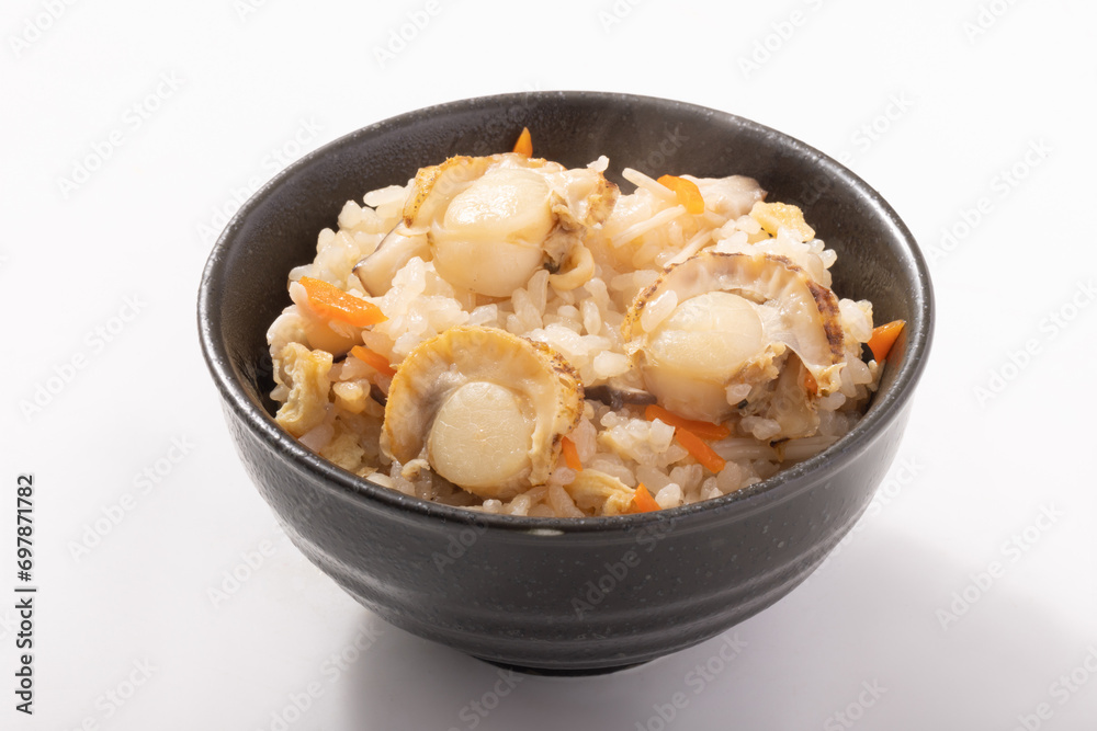ホタテの炊き込みご飯 ホタテの炊き込みご飯