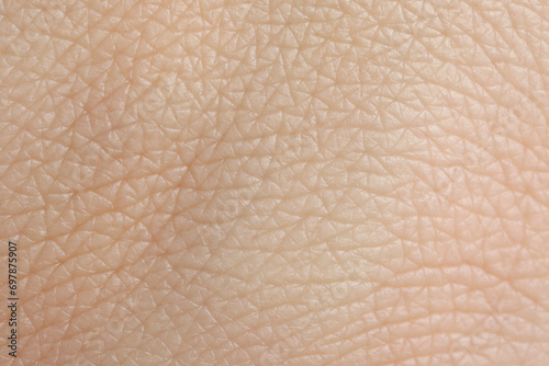 Texture of healthy skin as background, macro view photo