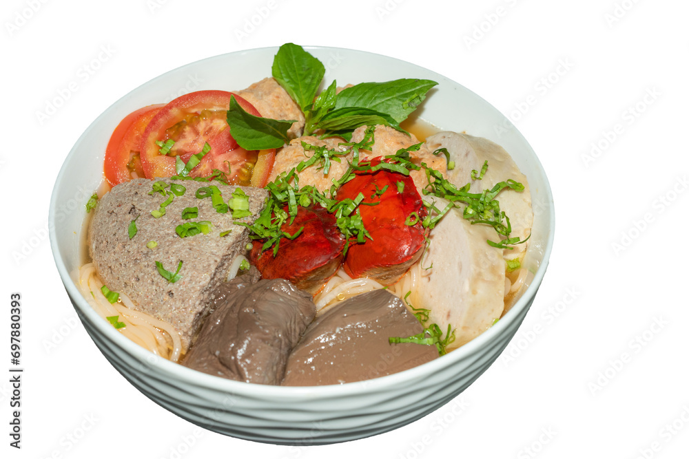 Vietnamese crab paste noodle soup (bun rieu cua) Vietnamese crab paste noodle soup (bun rieu cua)