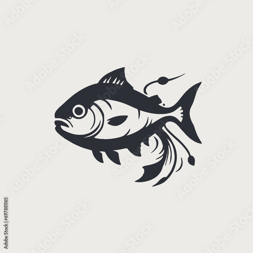Fish Logo EPS Format Design Very Cool