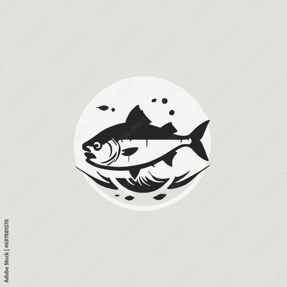 Obraz premium Fish Logo EPS Format Design Very Cool