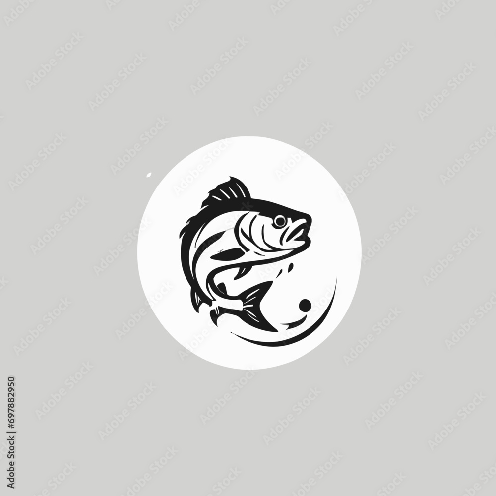 Fishing Logo EPS Format Design Very Cool Fishing Logo EPS Format Design Very Cool