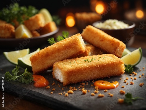 Delicious fish fingers are golden, crispy on the outside, and melt-in-your-mouth tender on the inside