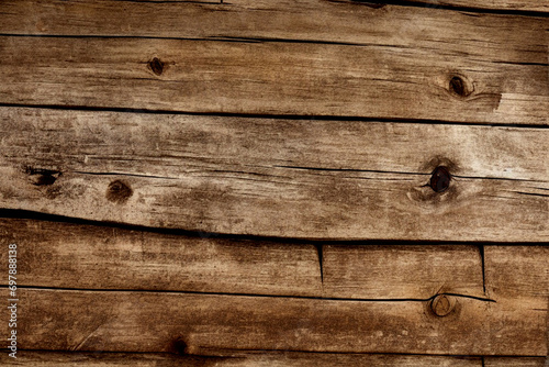 Retro Ridges: Old Wooden Plank Texture